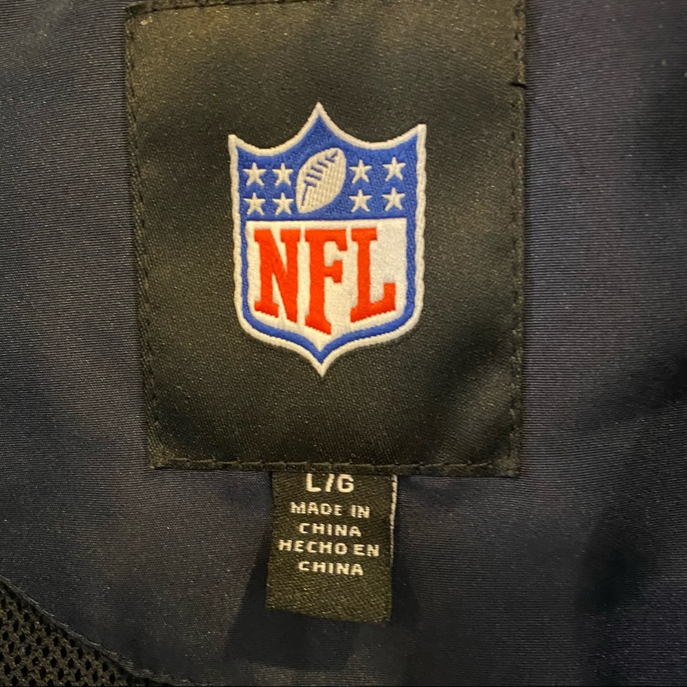 NFL Texans Windbreaker Jacket Size L - Picture 13 of 14